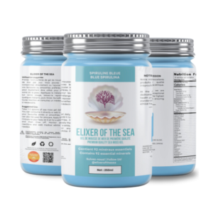 Blue Spirulina Seamoss Gel