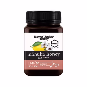 Down Under Honey UMF 5+ Manuka Honey & Lemon 500g